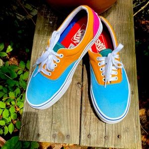Vans  Off the Wall color block sneakers M 6.5, W8